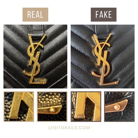 how to spot fake saint laurent bag